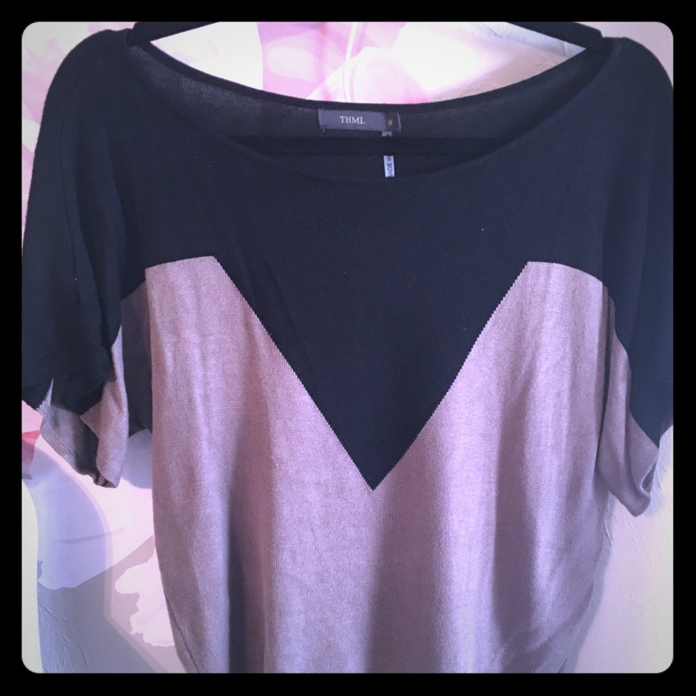 Color block knit